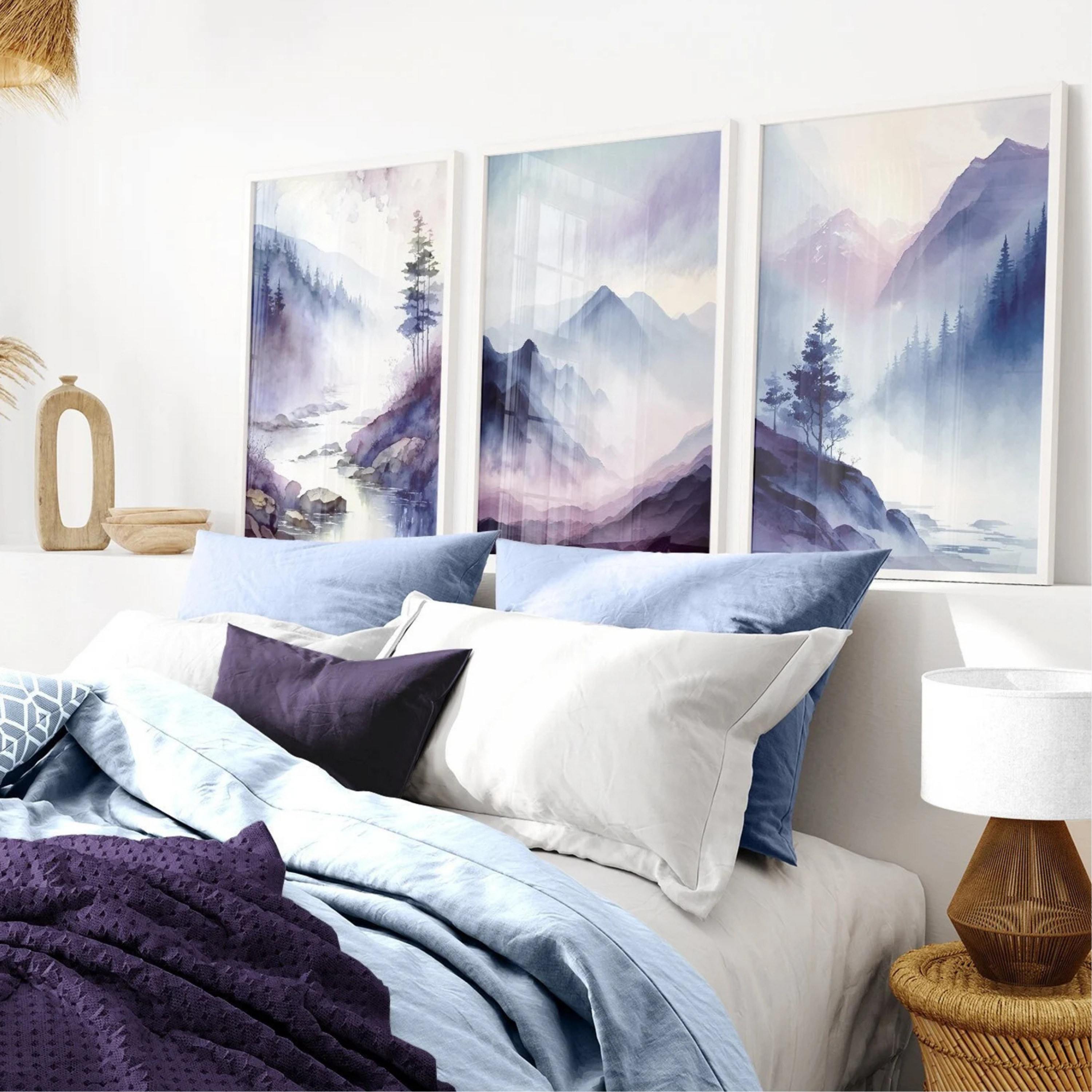 Set de 3 Sierras Violeta