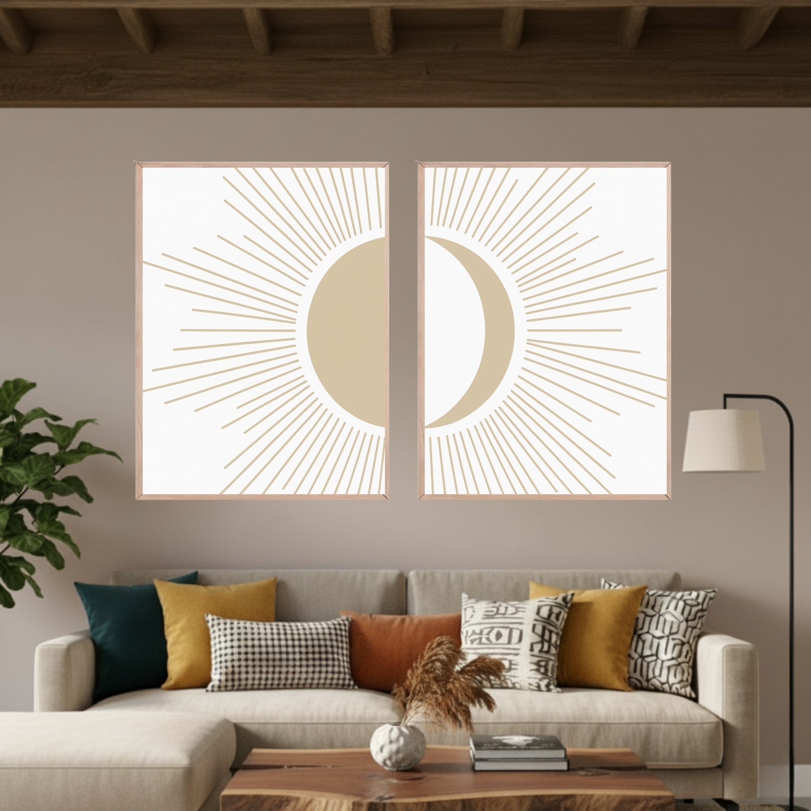 Set de 2 Sol y Luna #6