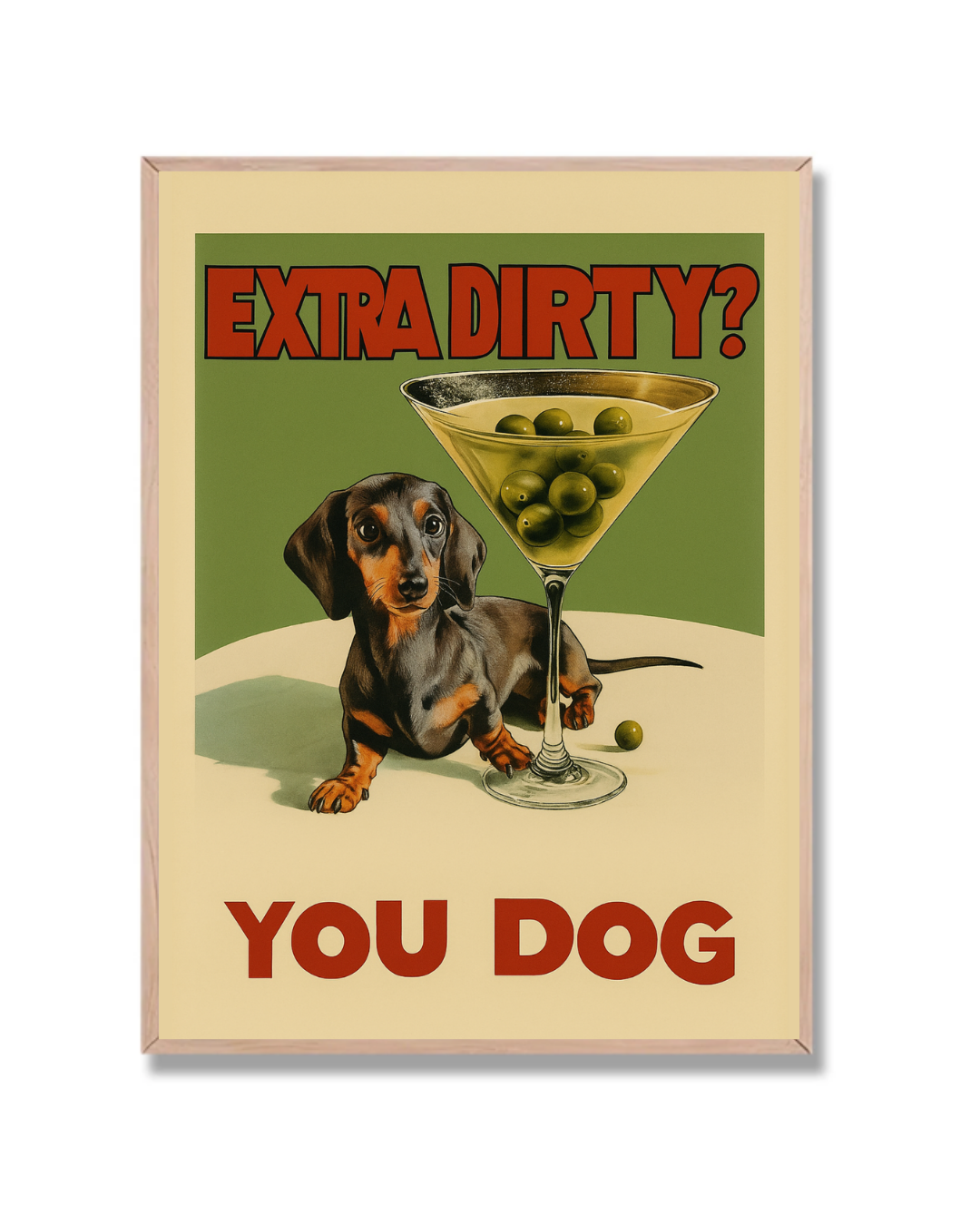 Perro salchicha y martin