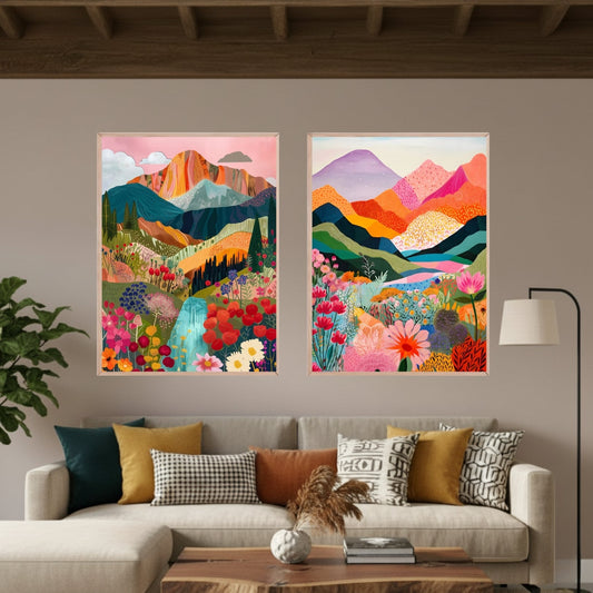 Set de 2 Montaña Color #2