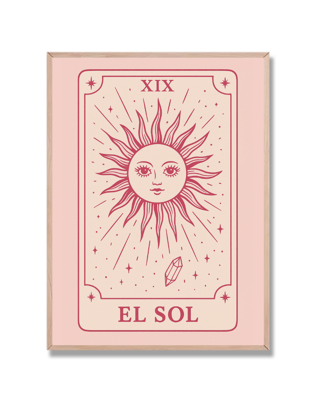 Rosa- El sol - Tarot