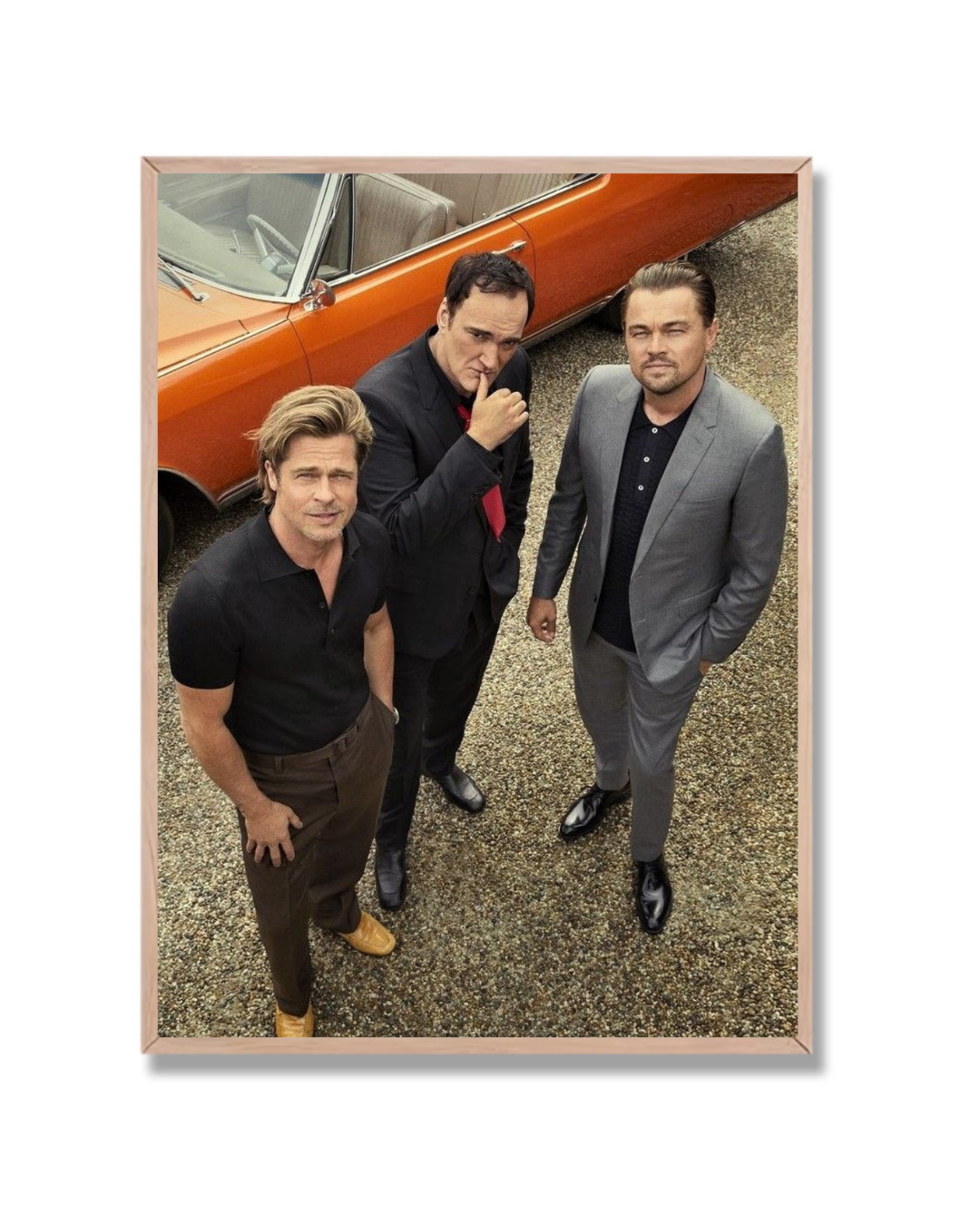 Tarantino, Brad Pitt, Di Caprio