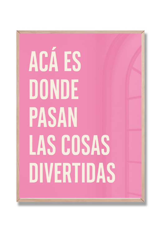 Las cosas divertidas