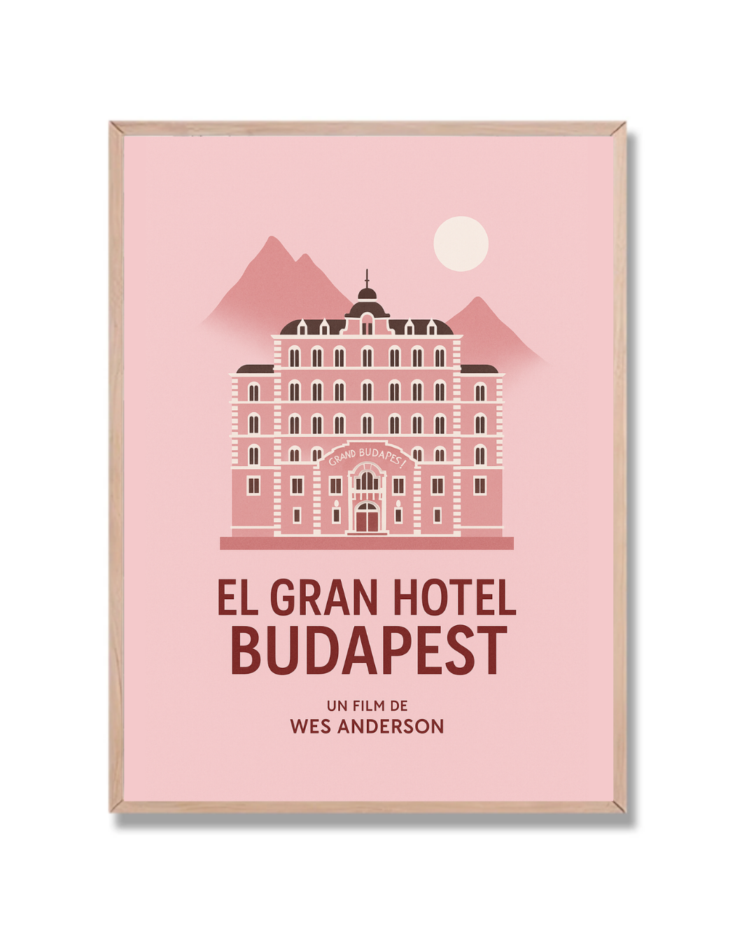 El Gran Hotel Budapest Minimalista