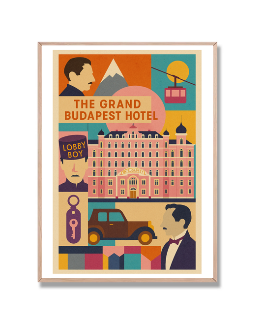 The Grand Budapest Hotel Collage 2