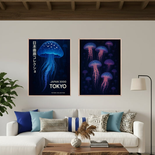 Set de 2 Medusas Japón