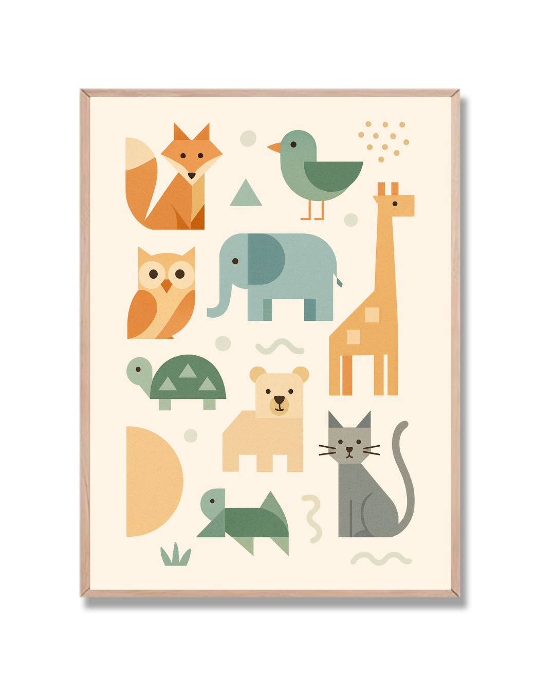 Animales Geométricos Infantil 1