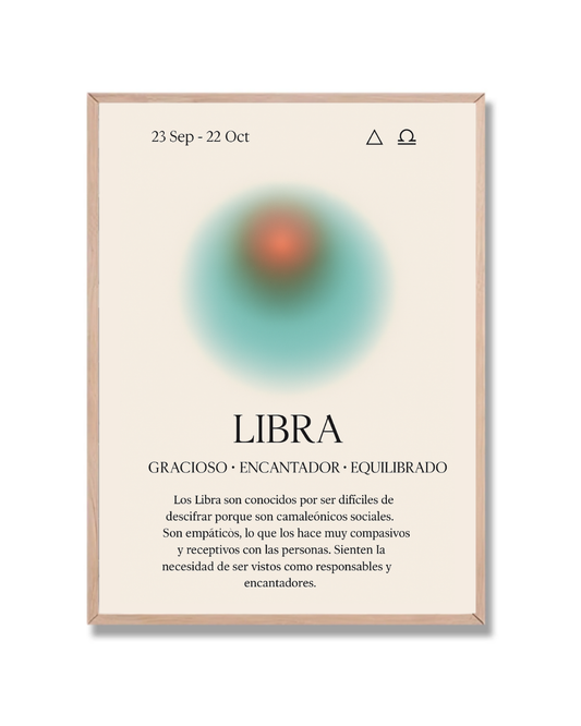 Libra aura descripción