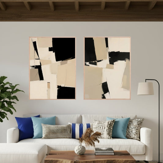 Set de 2 Abstracto #11