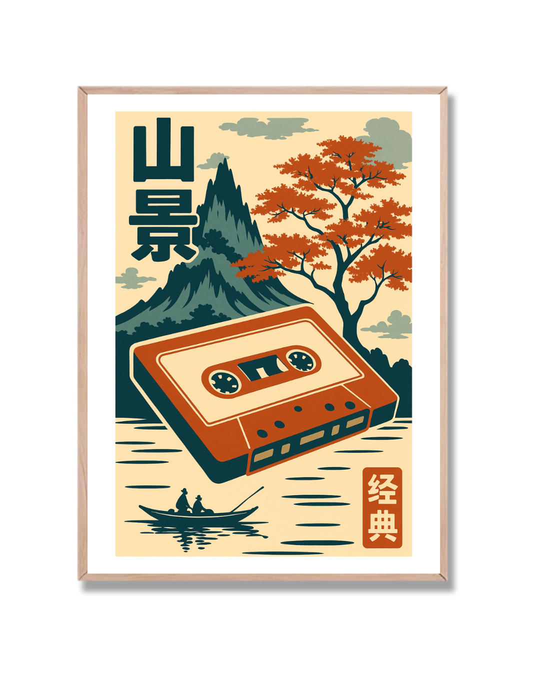 Paisaje Chino y Cassette