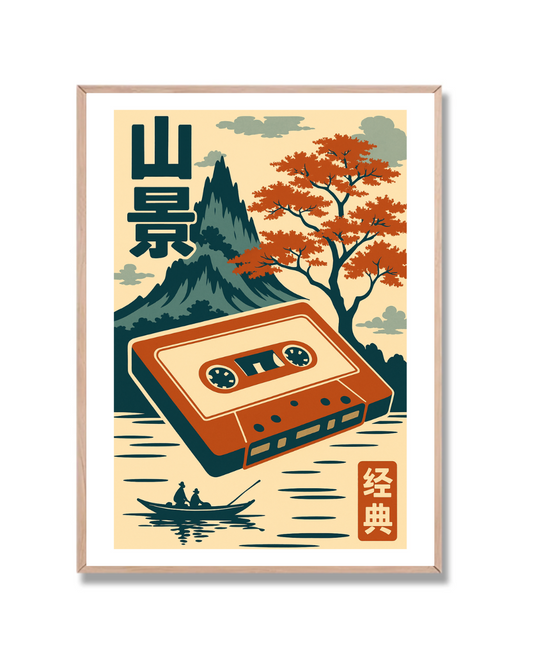 Paisaje Chino y Cassette