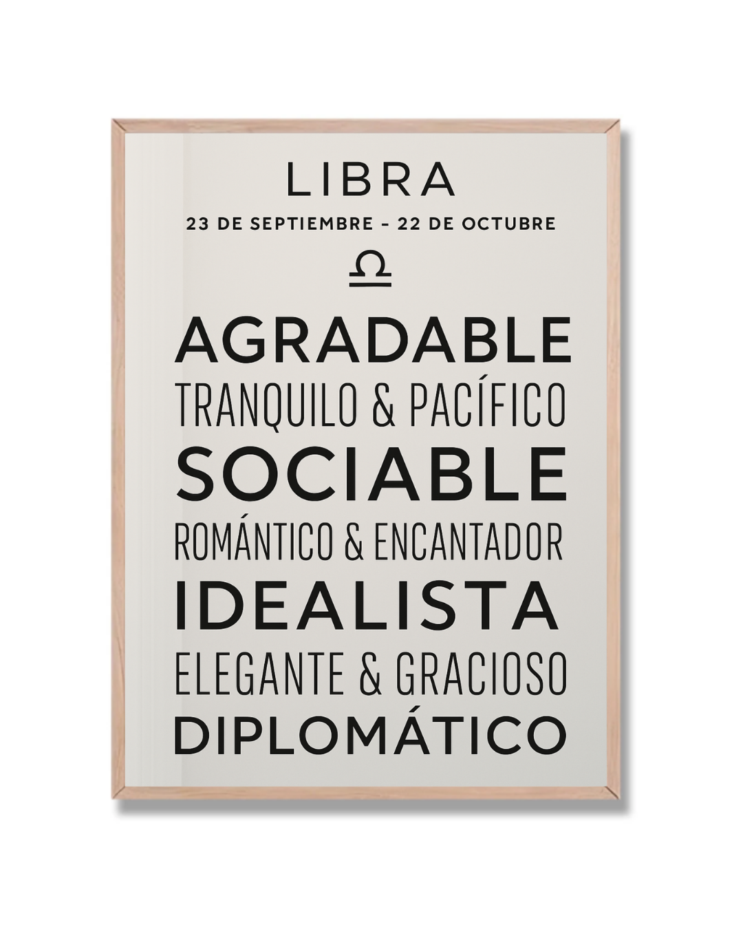 Libra descripción