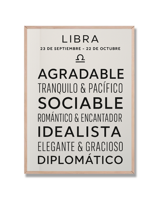 Libra descripción