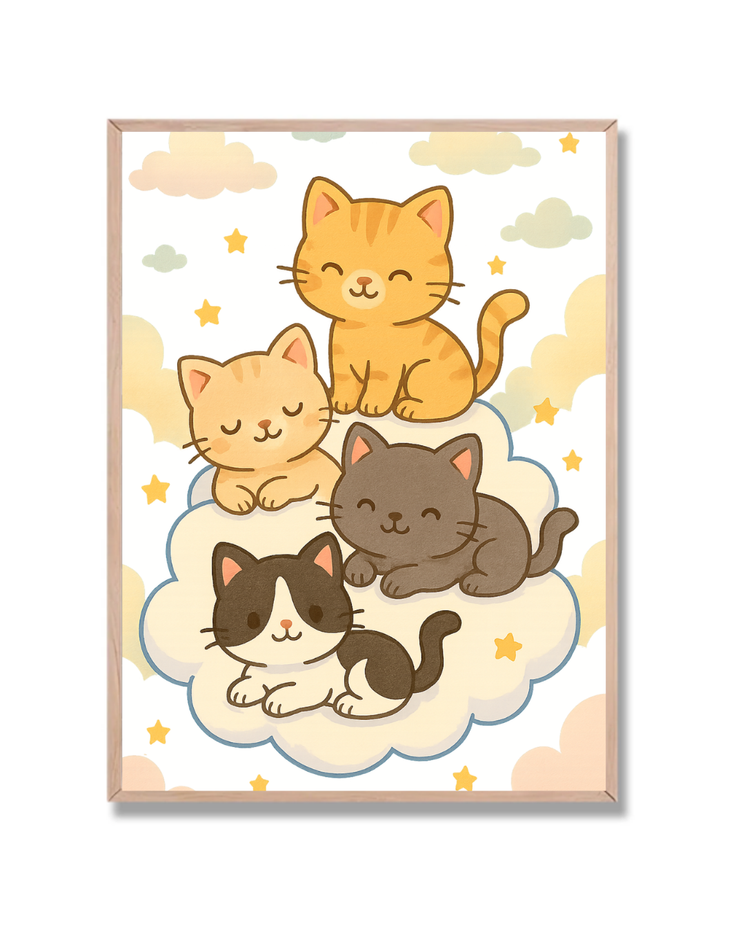 Gatitos en nube Infantil 2