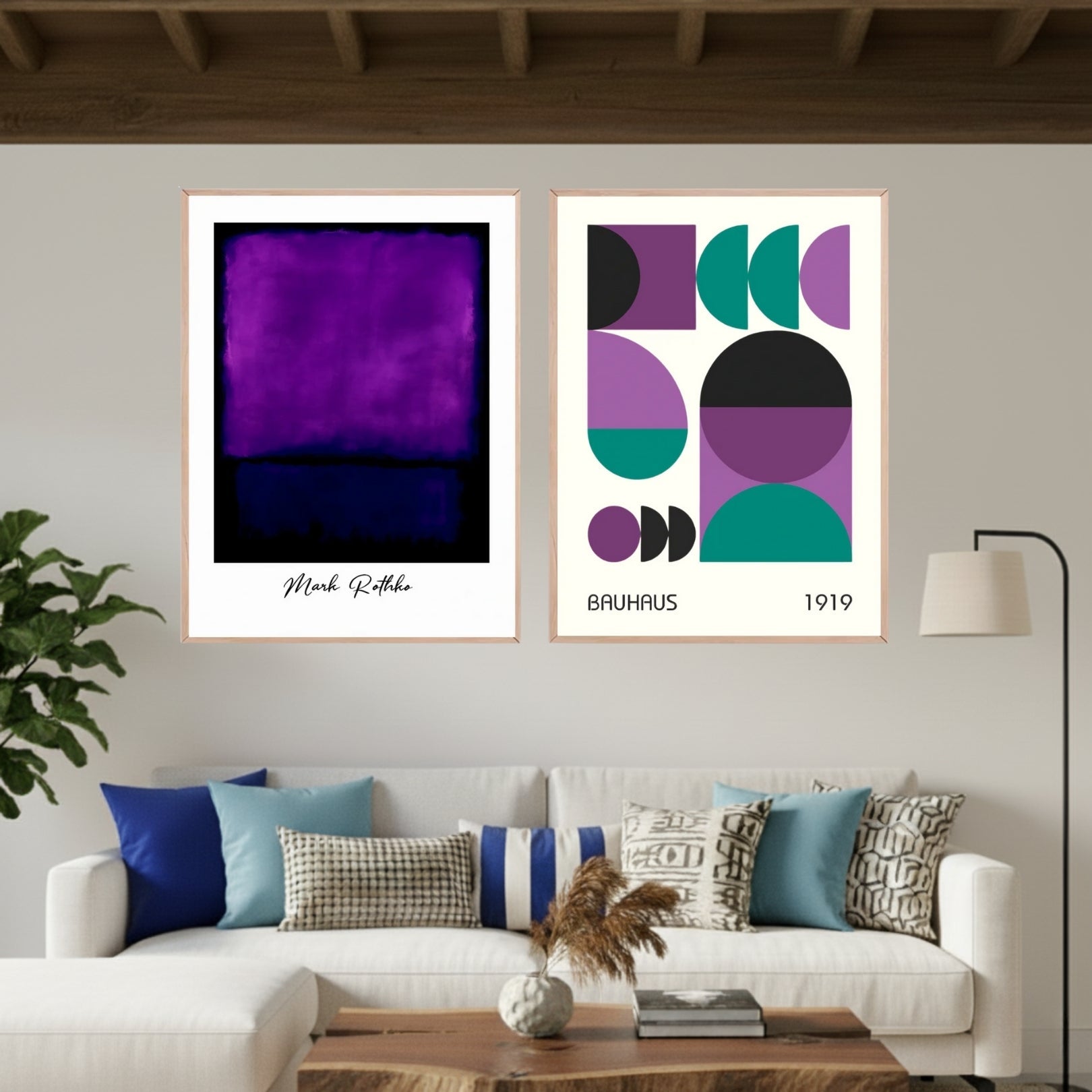 Set de 2 Artistas Violeta #1