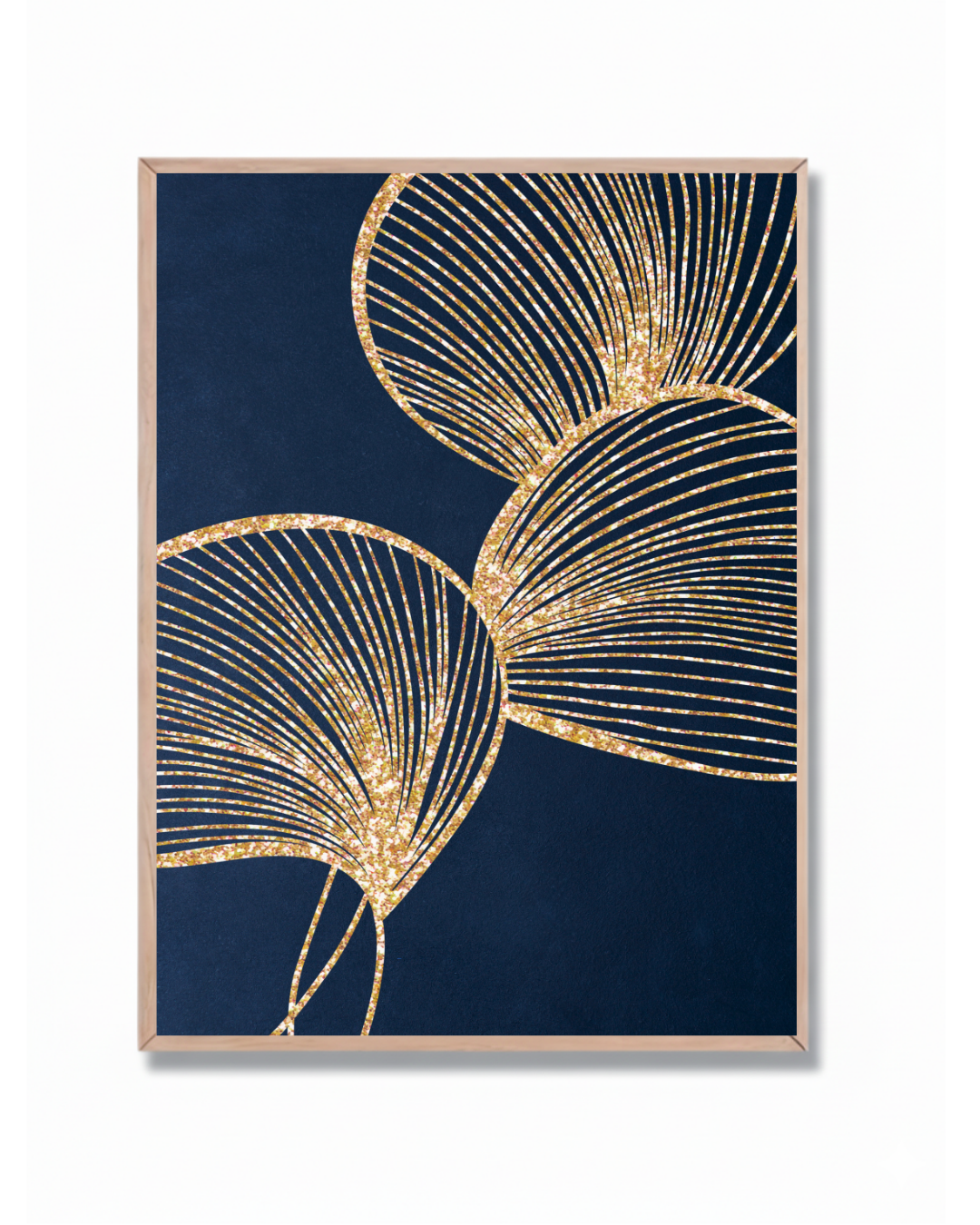 Hoja Dorada abstracta #2