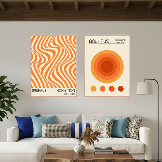 Set de 2 Bauhaus Naranja
