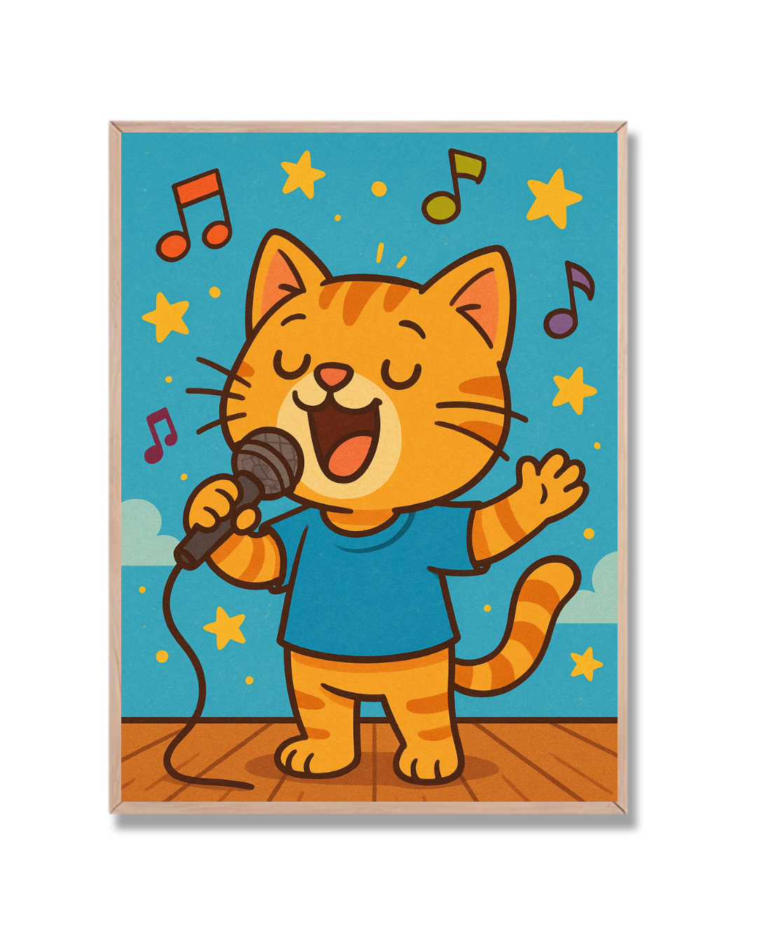 Gato cantando Infantil 2