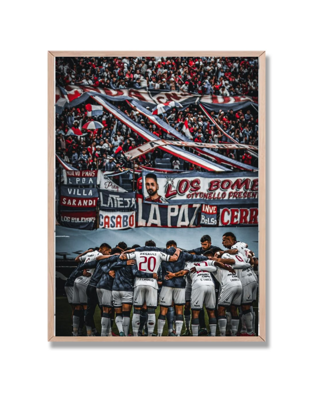 Nacional hinchada jugadores