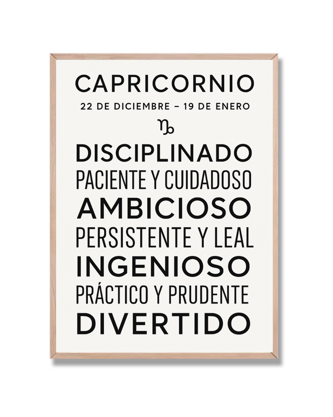 Capricornio descripción