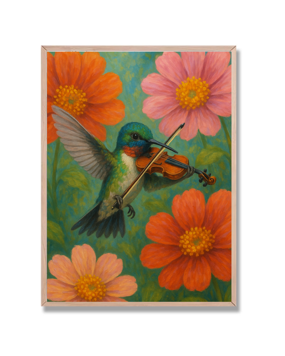 Colibrí violinista
