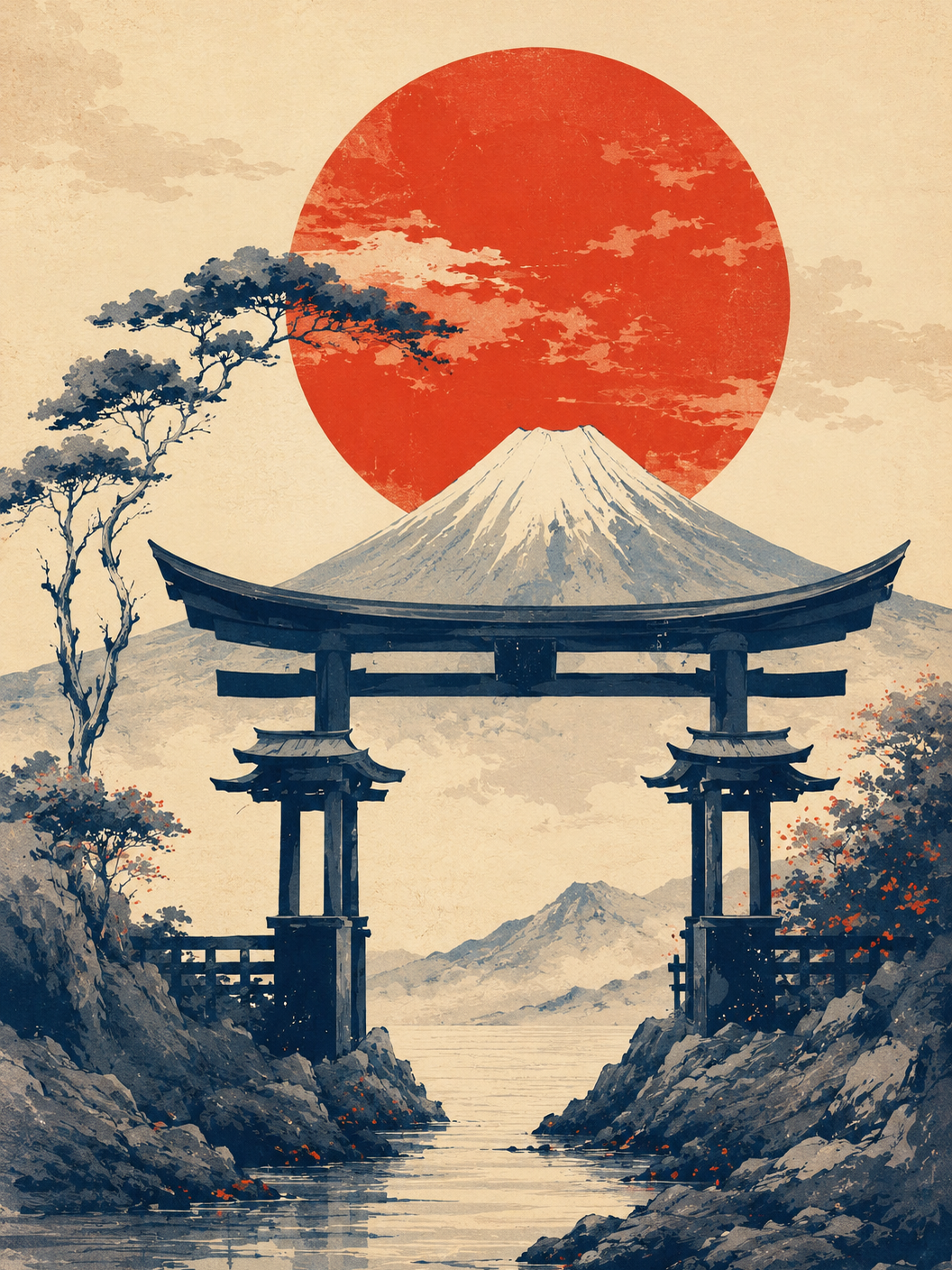 Torii Sol Rojo