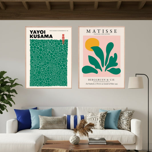 Set de 2 Matisse Flores