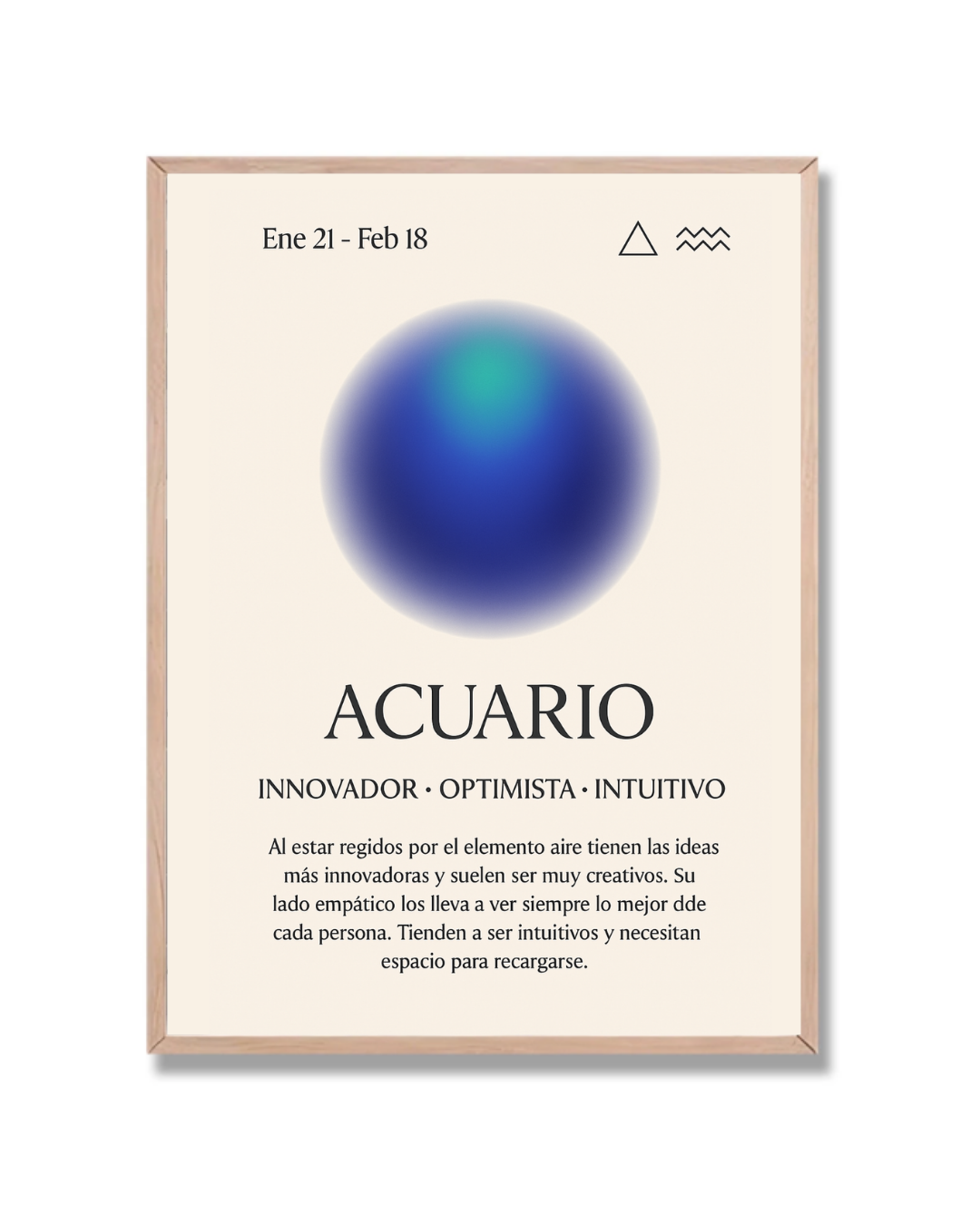 Acuario aura descriptiva