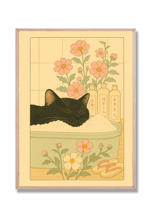 Gato Baño 5