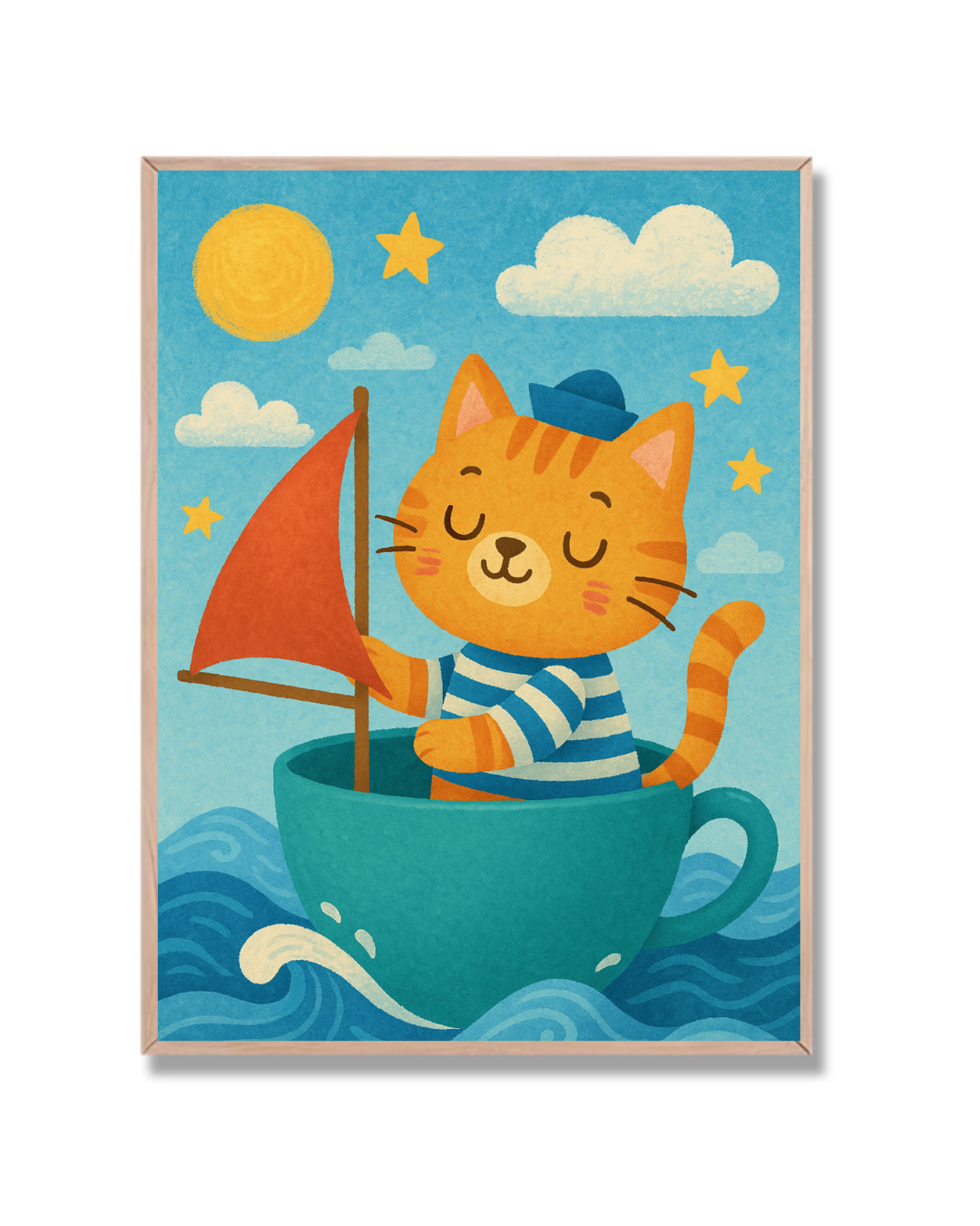 Gato Barco Infantil 1