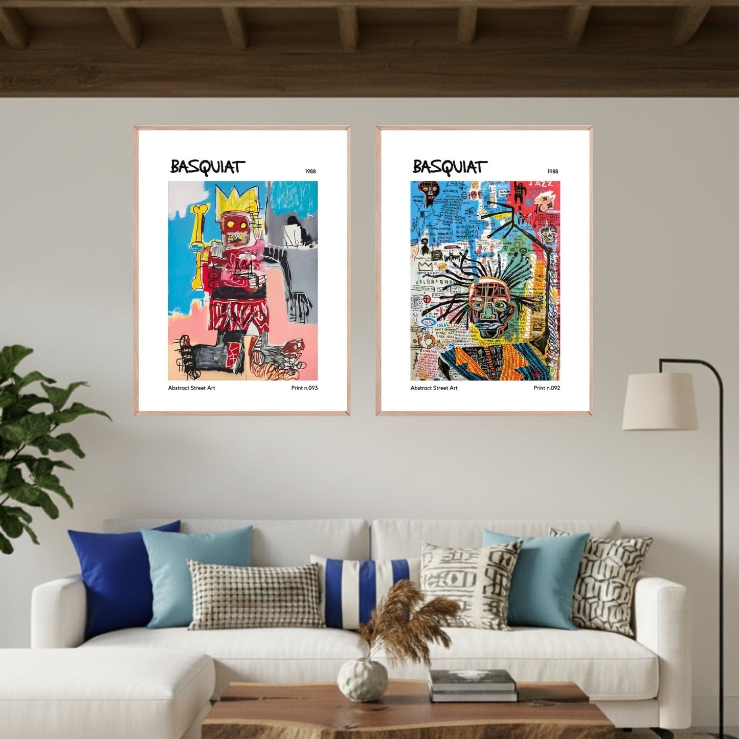 Set de 2 Kusama Azul