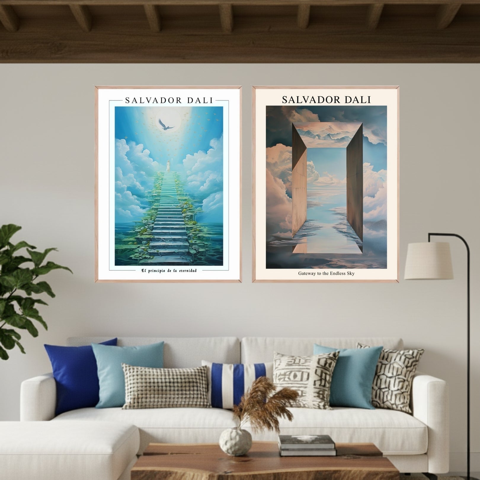 Set de 2 Kusama Cielo