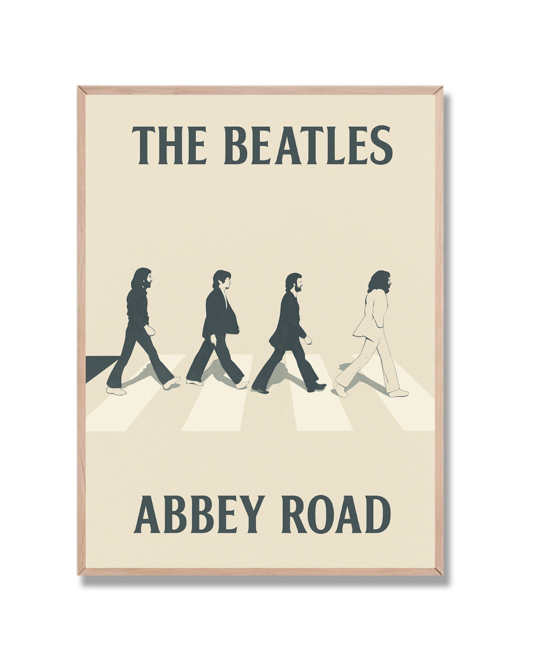 Abbey Road Poster Minimalista