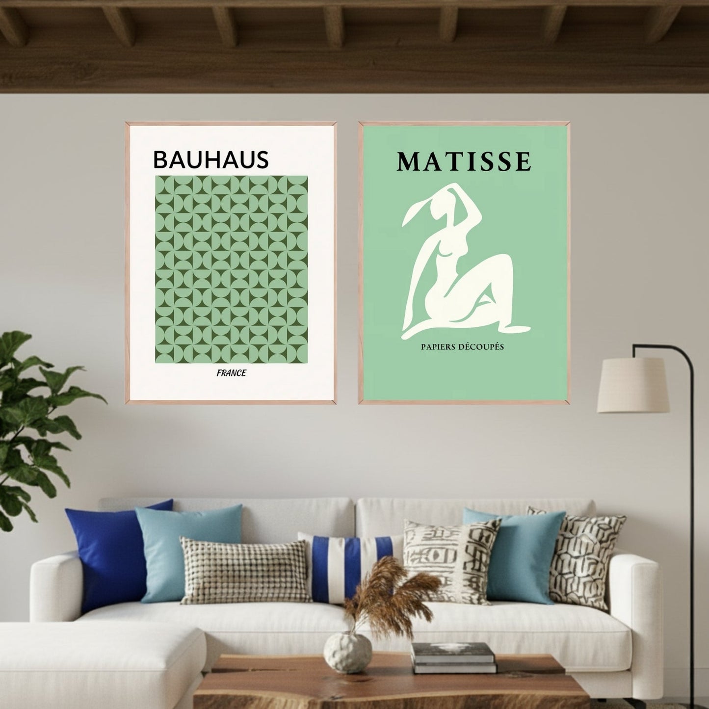 Set de 2 Bauhaus Verde #3