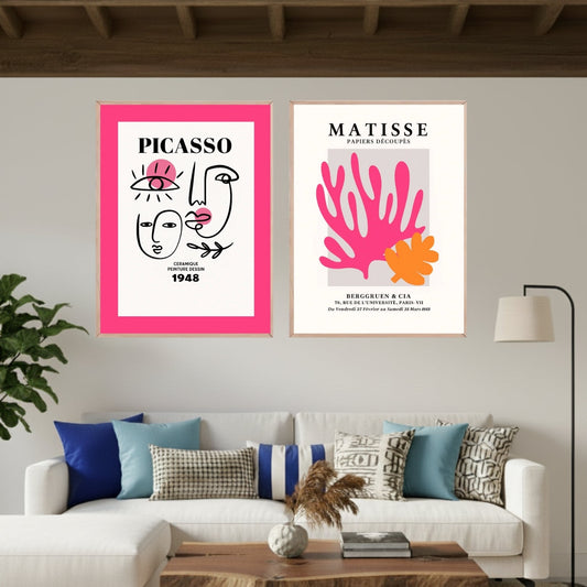 Set de 2 Artistas Rosa #1