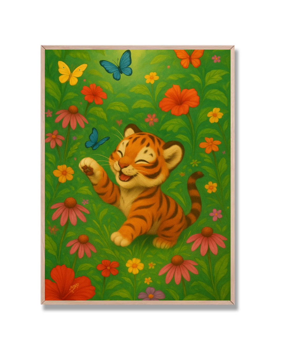 Tigrecito y Mariposas