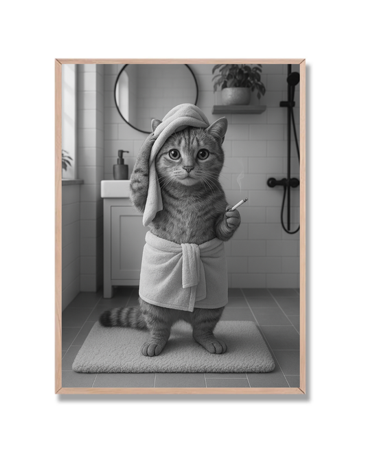 Gato Baño 8