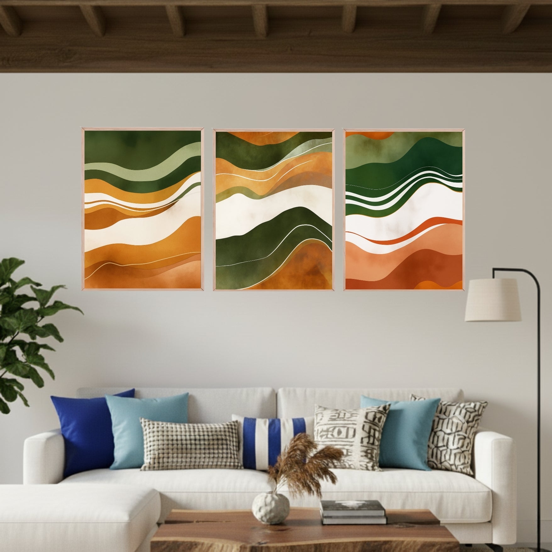 Set de 3 Abstracto #25
