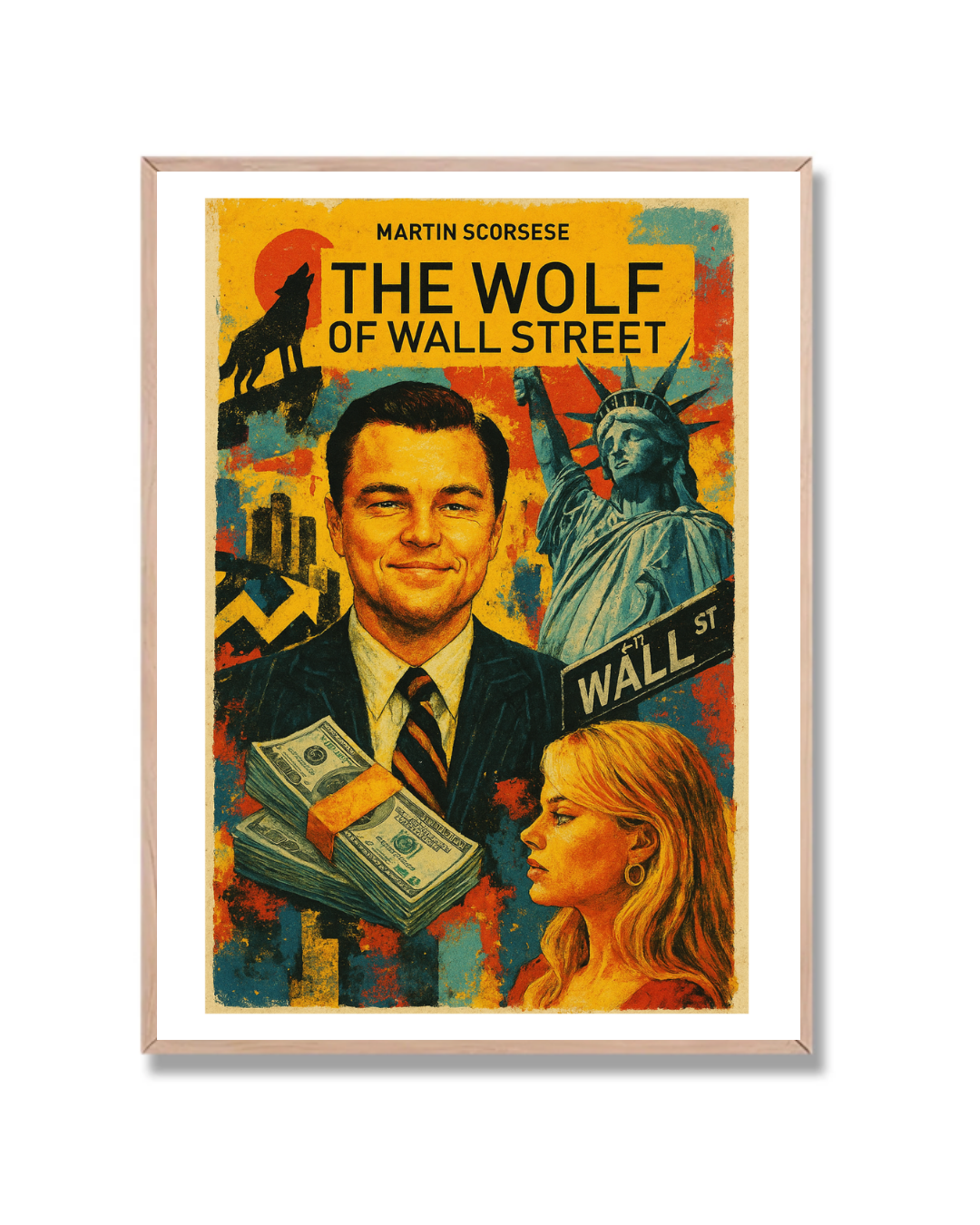 The Wolf of Wall Street Collage