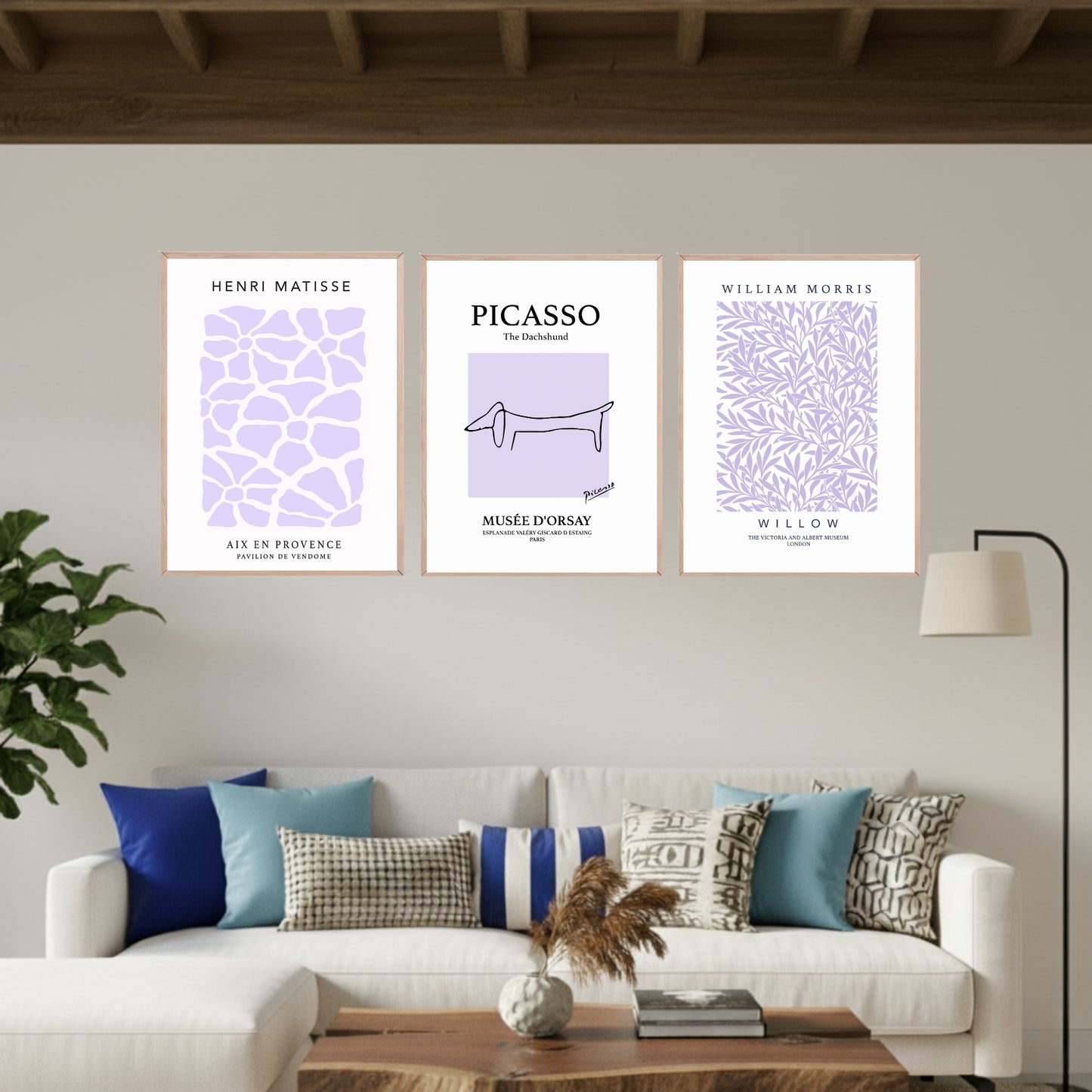 Set de 3 Artistas Lila #2