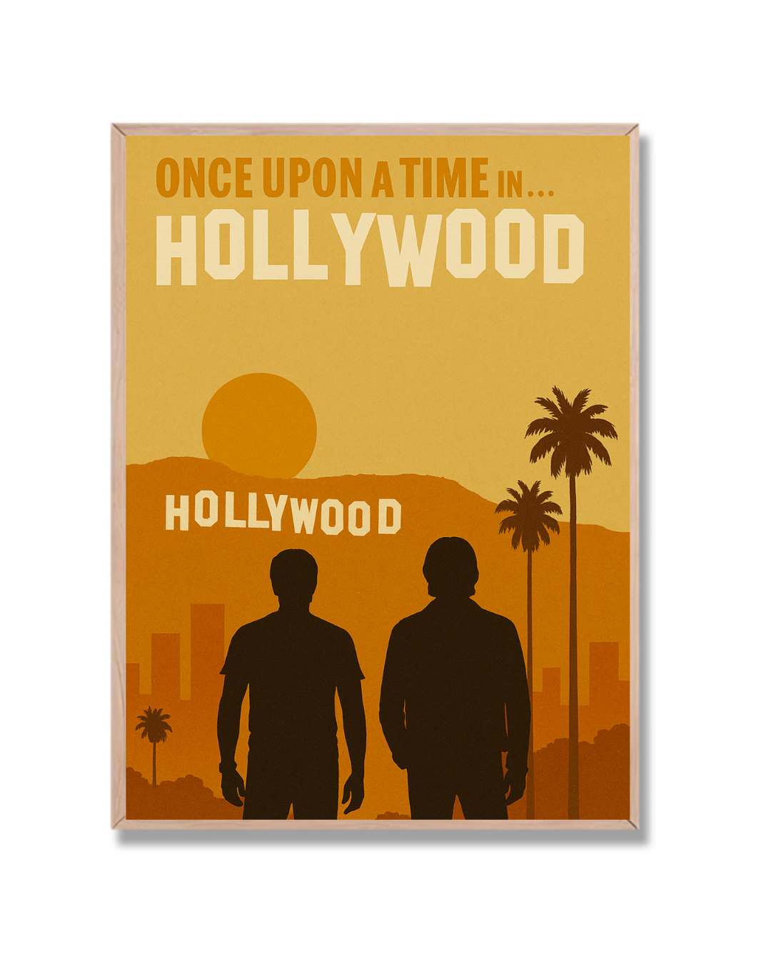 Once Upon a Time in Hollywood Poster 1