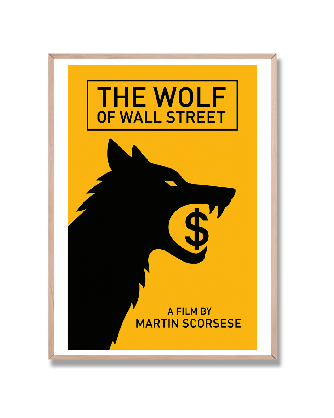 The Wolf of Wall Street Minimalista 2