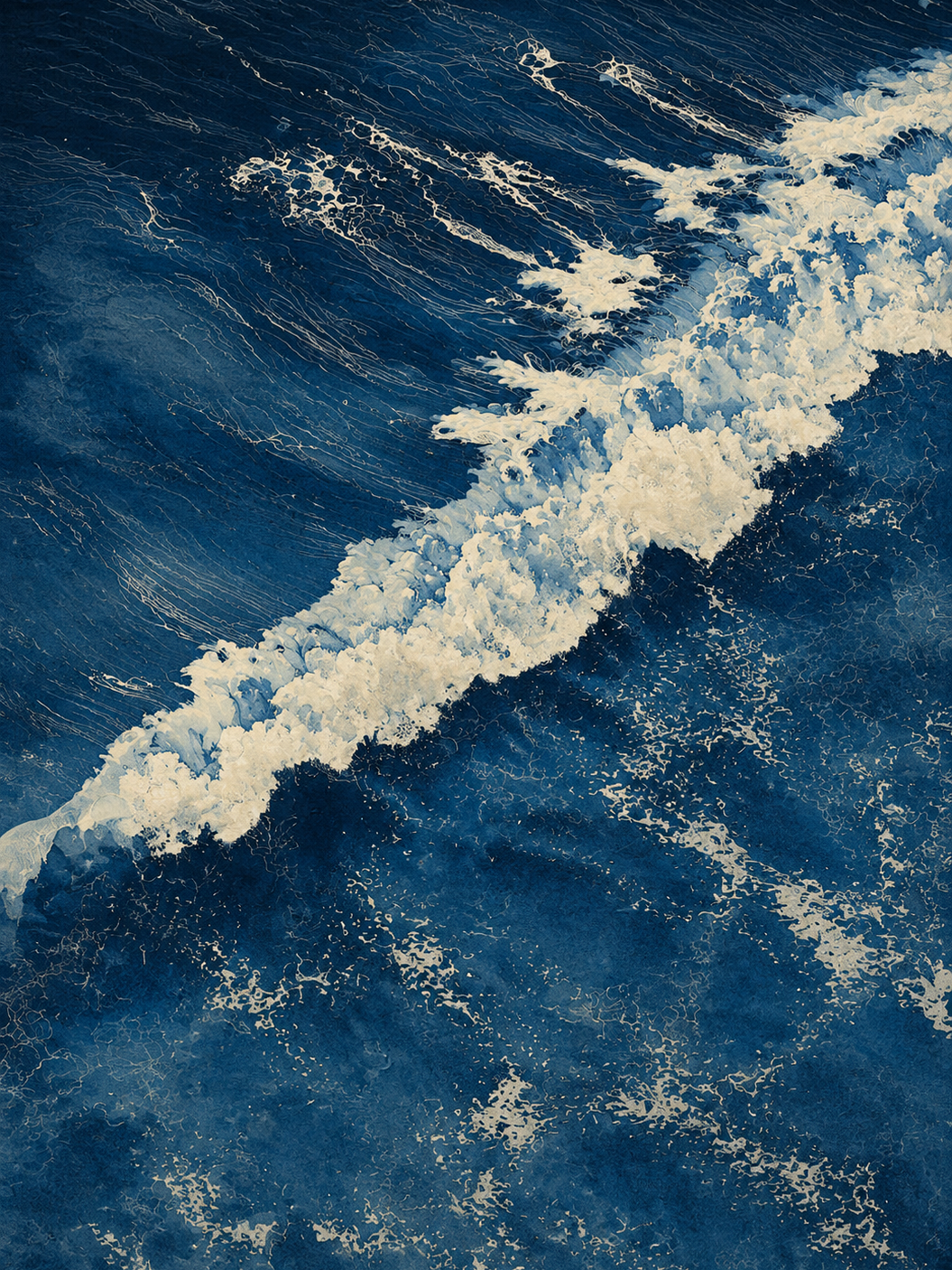 Olas Océano Azul