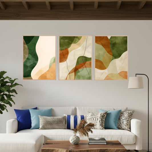 Set de 3 Abstracto #9