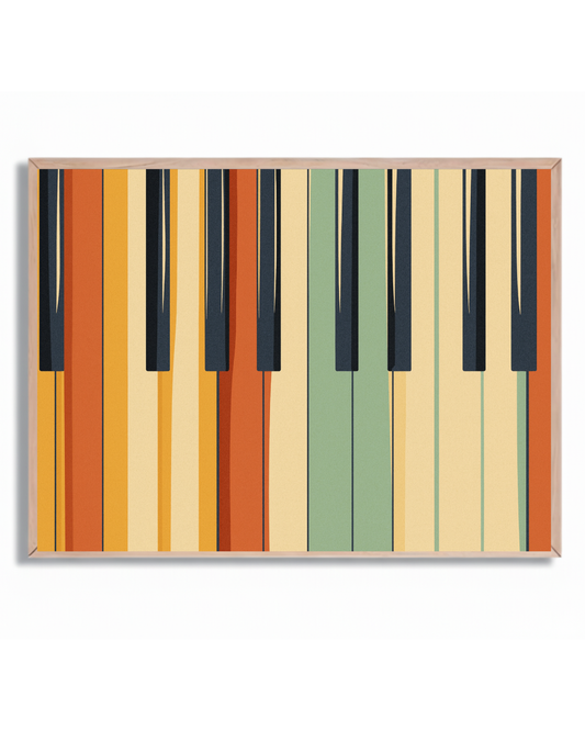 Piano de colores