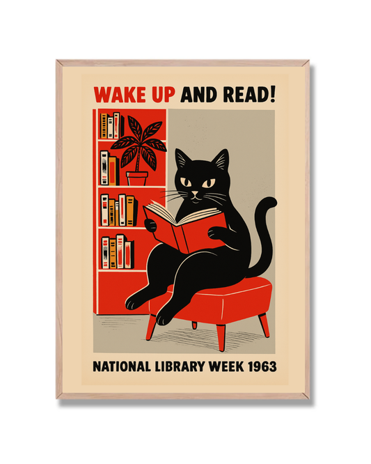 Gato Wake up and Read