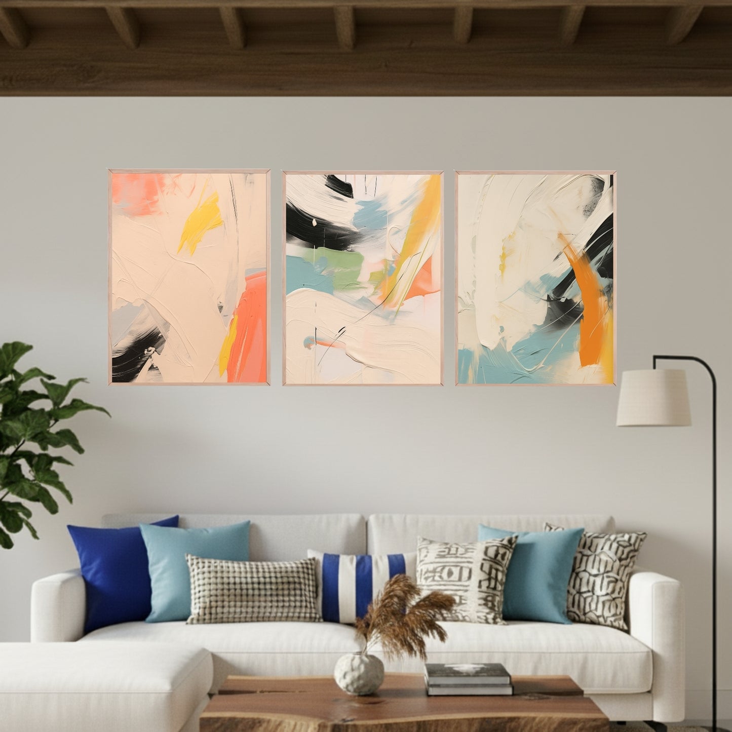 Set de 3 Abstracto #12
