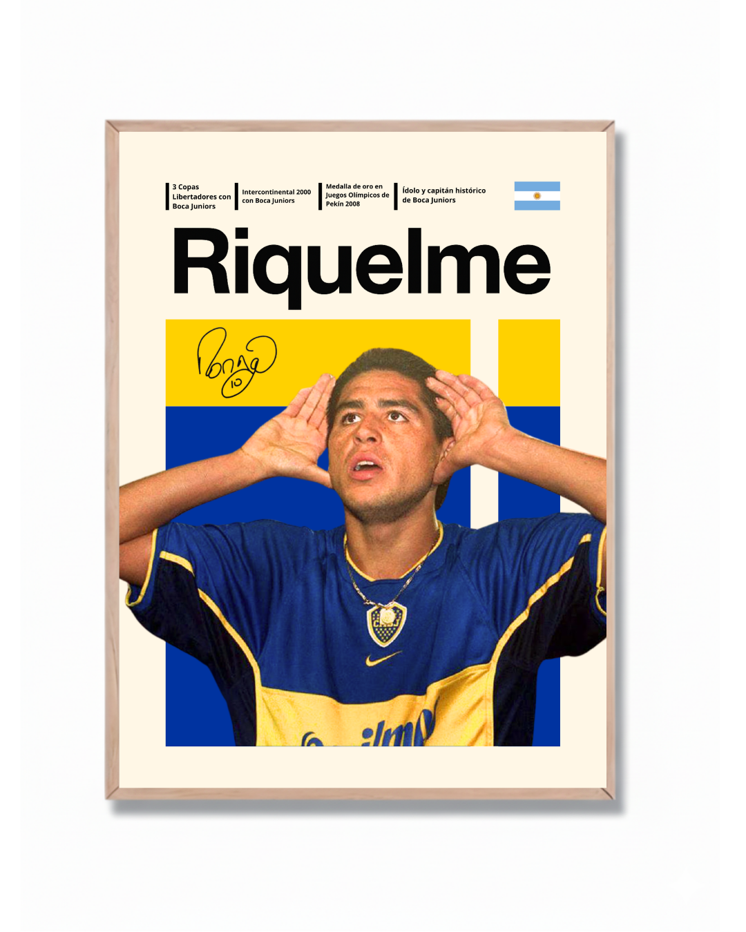 Riquelme Poster