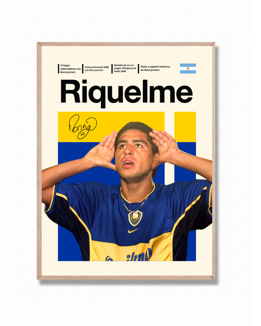 Riquelme Poster