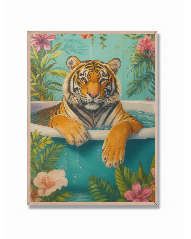 Tigre en bañera #3